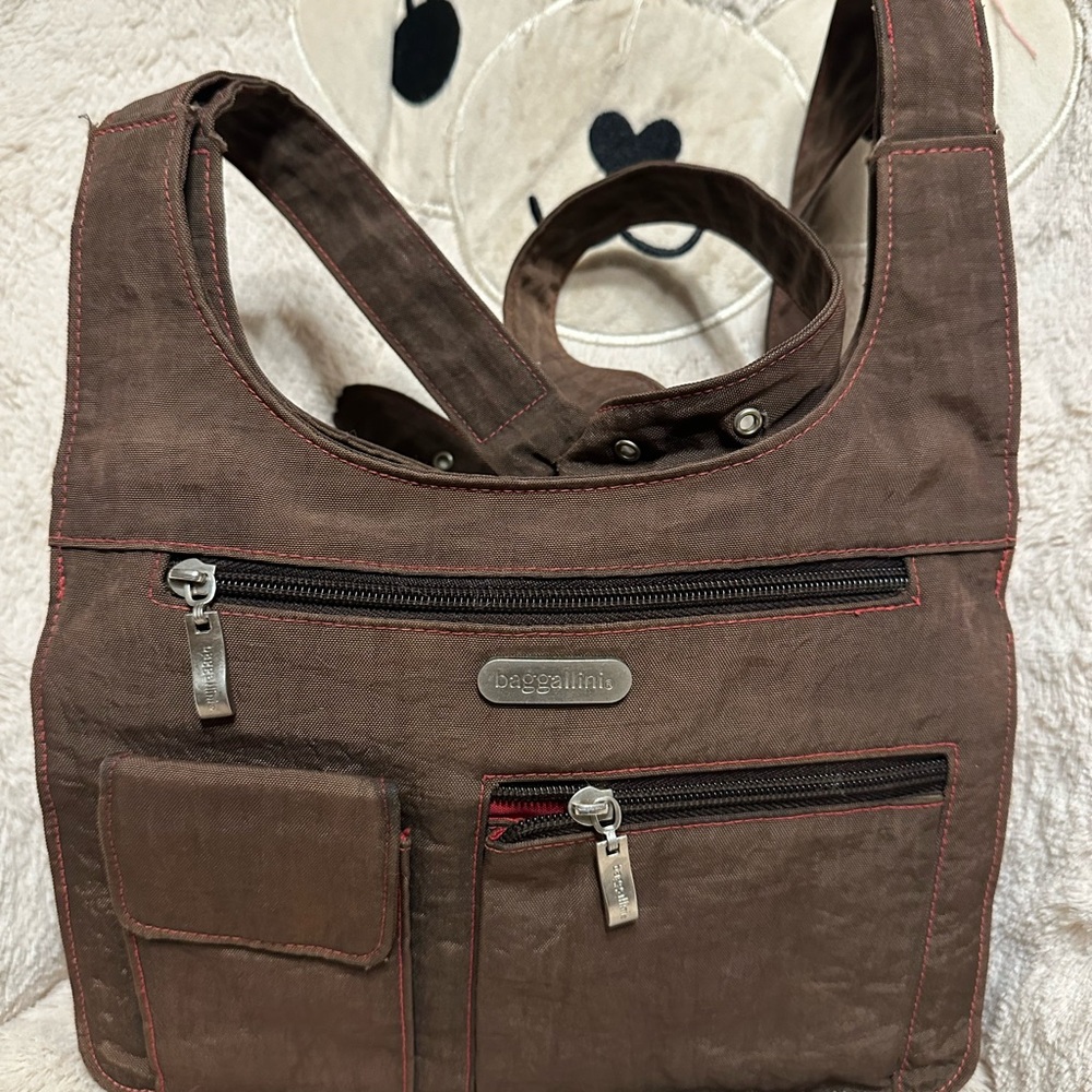Baggallini Brown Crossbody Bag - Picture 13 of 13